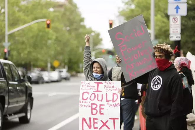 Image: George Floyd Protest in Spokane on May 31 and June 1