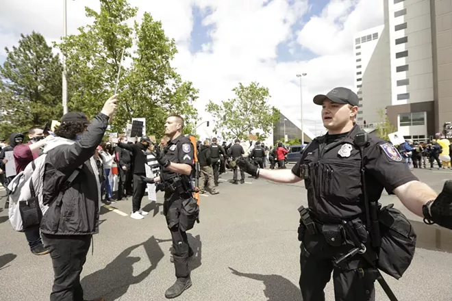 Image: George Floyd Protest in Spokane on May 31 and June 1