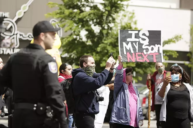 Image: George Floyd Protest in Spokane on May 31 and June 1