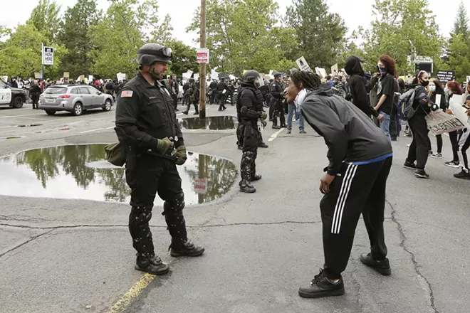 Image: George Floyd Protest in Spokane on May 31 and June 1