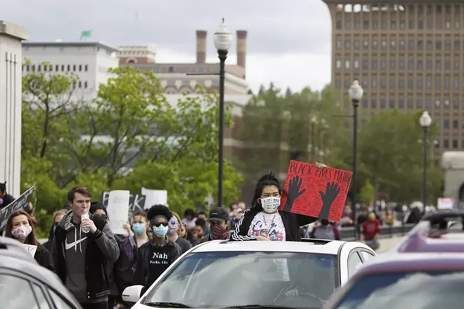 Image: George Floyd Protest in Spokane on May 31 and June 1