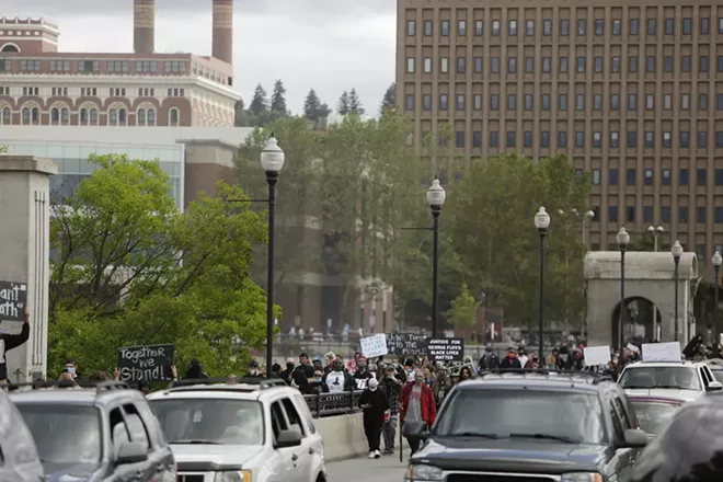 Image: George Floyd Protest in Spokane on May 31 and June 1