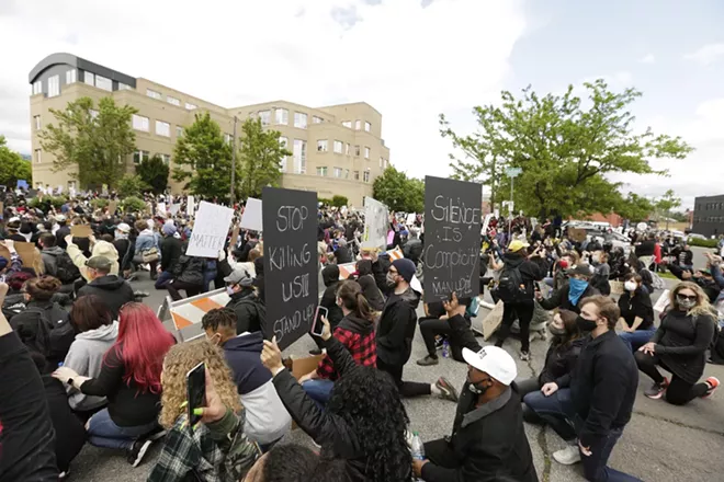 Image: George Floyd Protest in Spokane on May 31 and June 1