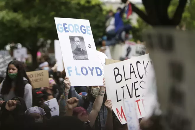 Image: George Floyd Protest in Spokane on May 31 and June 1