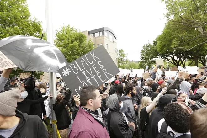 Image: George Floyd Protest in Spokane on May 31 and June 1