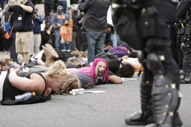 Image: George Floyd Protest in Spokane on May 31 and June 1