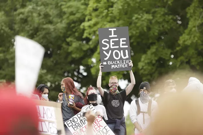 Image: George Floyd Protest in Spokane on May 31 and June 1