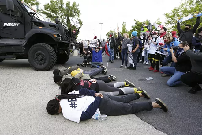 Image: George Floyd Protest in Spokane on May 31 and June 1