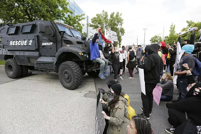 Image: George Floyd Protest in Spokane on May 31 and June 1