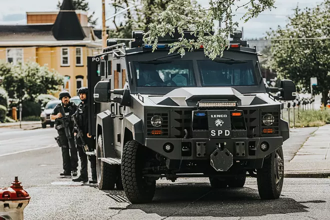 Image: George Floyd Protest in Spokane on May 31 and June 1