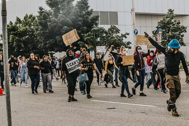 Image: George Floyd Protest in Spokane on May 31 and June 1