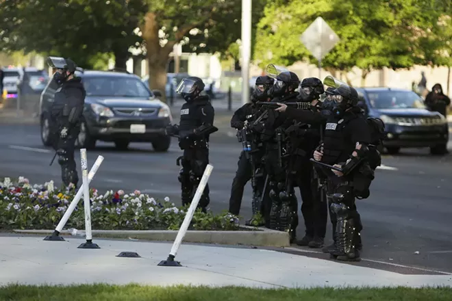 Image: George Floyd Protest in Spokane on May 31 and June 1