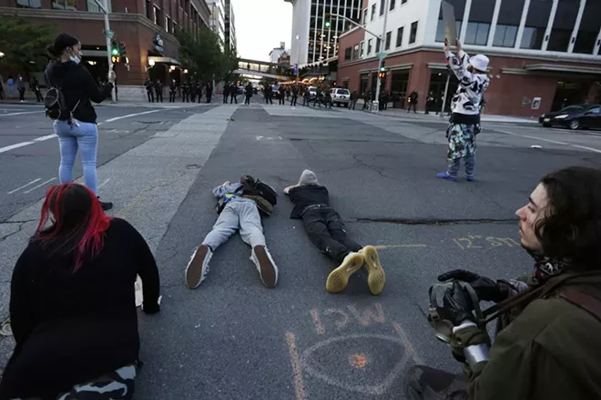 Image: George Floyd Protest in Spokane on May 31 and June 1