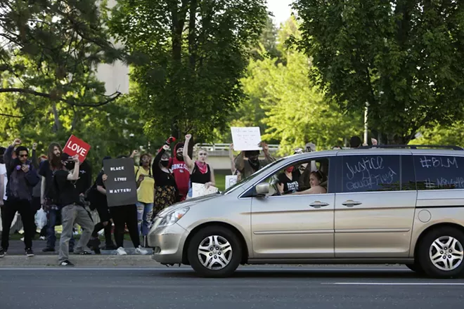 Image: George Floyd Protest in Spokane on May 31 and June 1