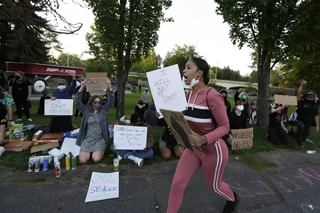 Image: George Floyd Protest in Spokane on May 31 and June 1