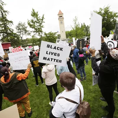 Image: George Floyd Protest in Spokane on May 31 and June 1