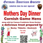 Image: German American Society Mother's Day Dinner