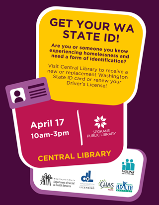 Image: Get Your Free Washington ID: A Homeless Access Initiative