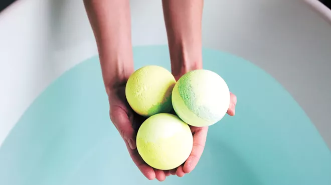 Image: Getting warm and cozy with bath bombs