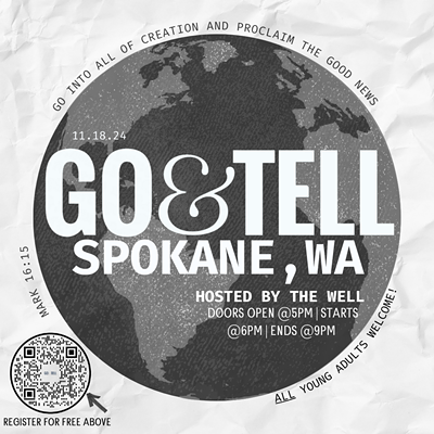 Image: Be encouraged. Be equipped. Be empowered. To share the Gospel right where you are.