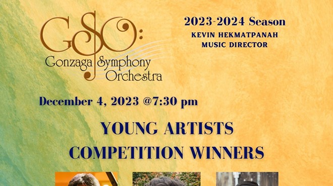 Gonzaga Symphony Orchestra with Young Artists Competition Winners