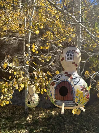 Image: Gourd Birdhouse