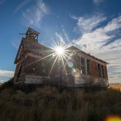 Image: Govan, Wash: A railroad put this Lincoln County community on the map, but a 1927 &#10;fire set its demise in motion