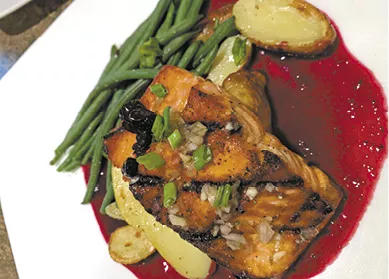 Huckleberry Salmon available during The Great Dine Out