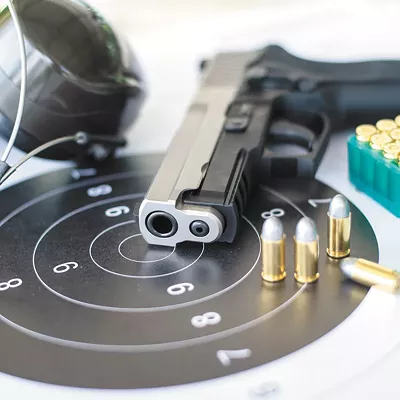 Image: Gun School: A true story of fear, fatherhood and the collapse of the empire