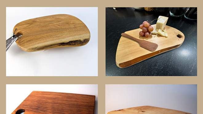 Image: Handcrafted Wooden Cutting Board