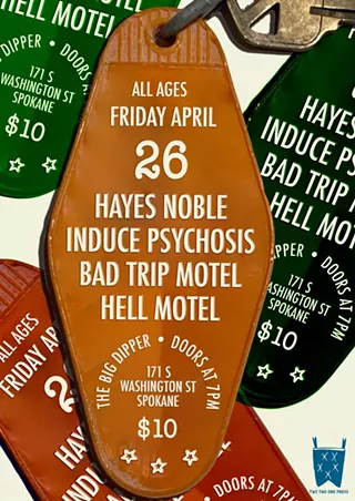 Image: Hayes Noble, Induce Psychosis, Bad Trip Motel, Hell Motel