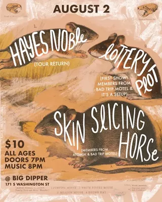 Image: Hayes Noble, Lottery Plot, Skin Slicing Horse