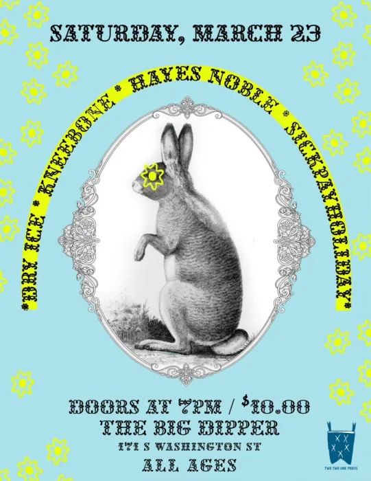 Image: Hayes Noble, Sick Pay Holiday, Dry Ice, Kneebone