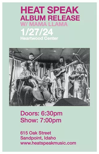 Image: Heat Speak: 'de bouquet ok' Album Release Show with Mama Llama