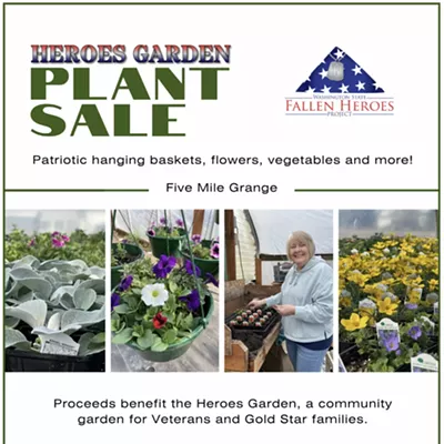 Image: Heroes Garden Plant Sale