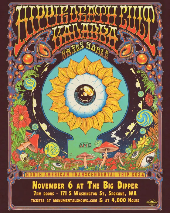 Image: Hippie Death Cult, Kadabra, Hayes Noble