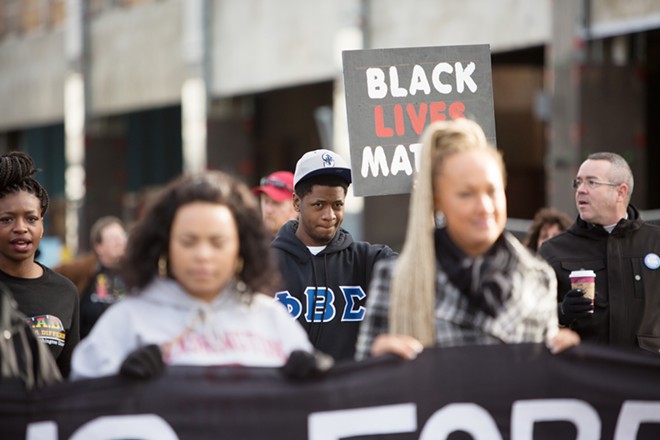 PHOTOS: MLK Day rally and march