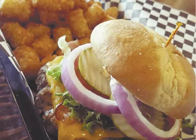 Hop Mountain Burger available during The Great Dine Out