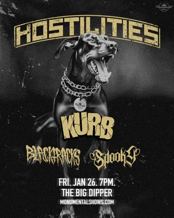 Image: Hostilities, KURB, Blacktracks, Spooky