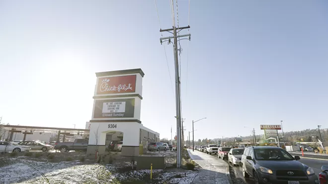 Image: In defense of lining up for hours for a Chick-fil-A sandwich