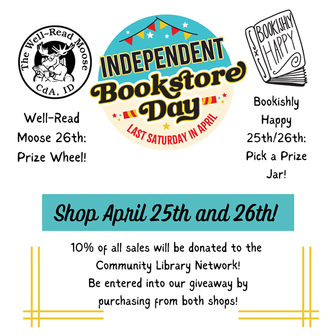 Two indie bookstores teaming up to celebrate together!