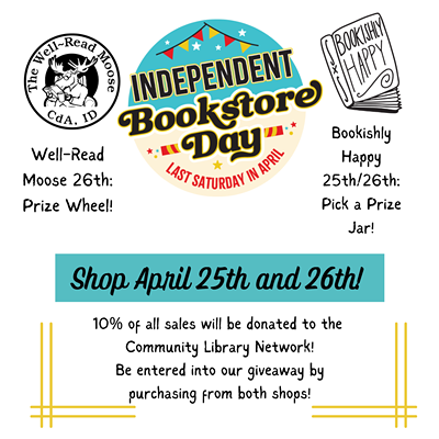 Image: Two indie bookstores teaming up to celebrate together!