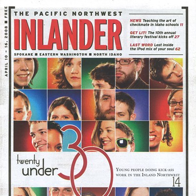 Inlander 30 Throwback: 20 Under 30