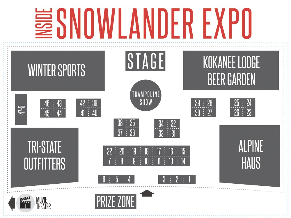 Inside the Snowlander Expo