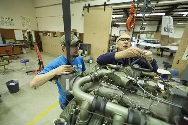 PHOTOS: SCC Aviation Maintenance Training Program