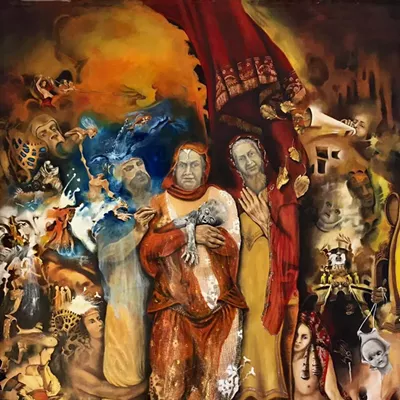 Image: "Untitled" by artist Shala Rosa, Canadian living in San Luis Obisbo, CA