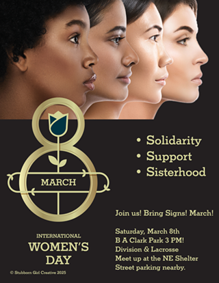 Image: International Women's Day March