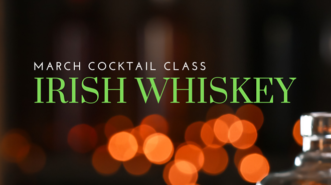 Image: Irish Whiskey Cocktail Class