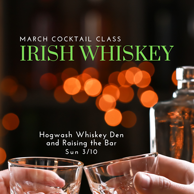 Image: Cocktail Class at Hogwash