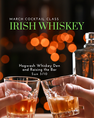 Image: Irish Whiskey Cocktail Class